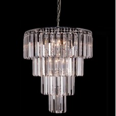 Φωτιστικό Κρεμαστό 10xE14 230V Χρώμιο 955BLESSY10